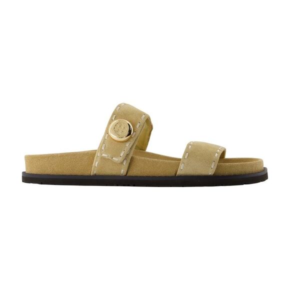 Tory Burch Shoes - Romy Sport Sandals - Tory Burch - Leather - Beige